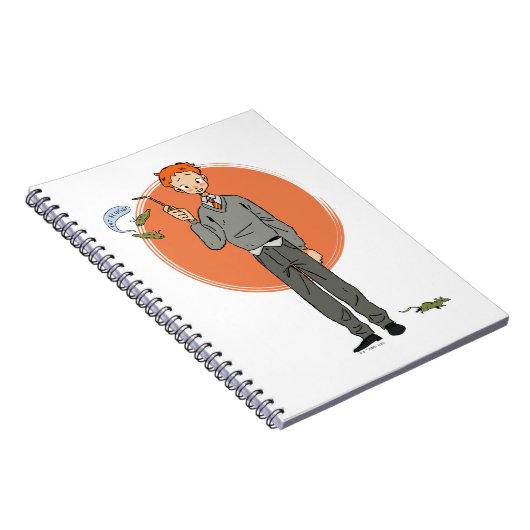 Ron Weasley Illustration "Eat Slugs" Notizblock (Rechte Seite)