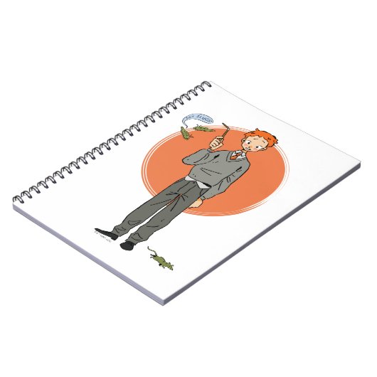Ron Weasley Illustration "Eat Slugs" Notizblock (Linke Seite)