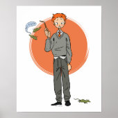 Ron Weasley Illustration "Eat Slugs" Poster (Vorne)