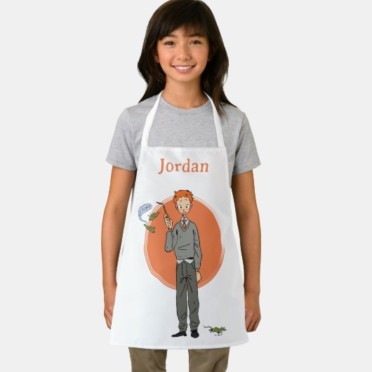 Ron Weasley Illustration "Eat Slugs" Schürze (Insitu)