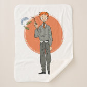 Ron Weasley Illustration "Eat Slugs" Sherpadecke (Vorderseite)