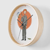 Ron Weasley Illustration "Eat Slugs" Uhr (Winkel)