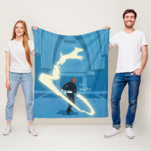 Ron Weasley Patronus Gemälde Fleecedecke