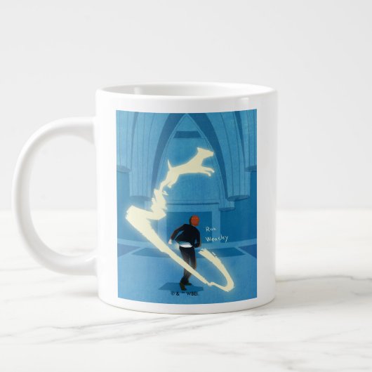 Ron Weasley Patronus Gemälde Jumbo-Tasse (Links)