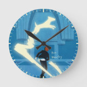 Ron Weasley Patronus Gemälde Runde Wanduhr (Vorderseite)