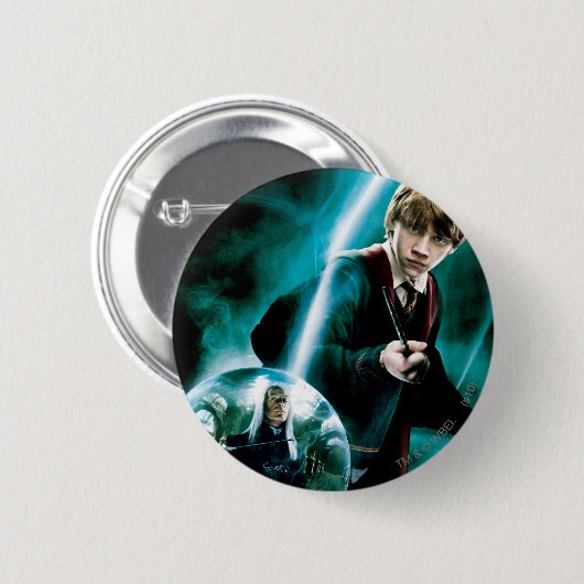 Ron Weasley und Lucius Malfoy Button (Vorne & Hinten)