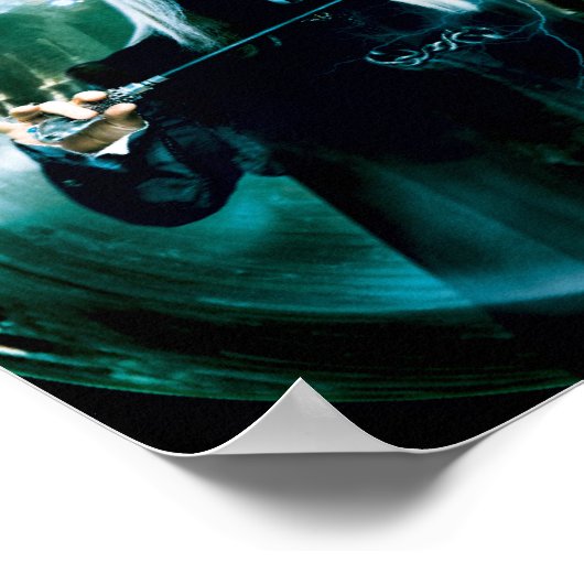 Ron Weasley und Lucius Malfoy Poster (Ecke)