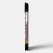 Rona Damasked Elegant Monogram Case-Mate iPhone Hülle (Rückseite / Links)