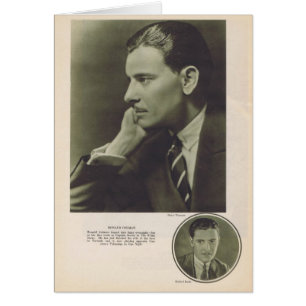 Ronald Colman Portrait 1924
