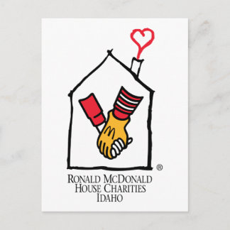 Ronald McDonald Hands Postkarte
