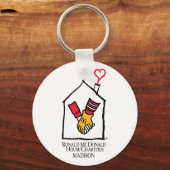 Ronald McDonald Hands Schlüsselanhänger (Vorderseite)