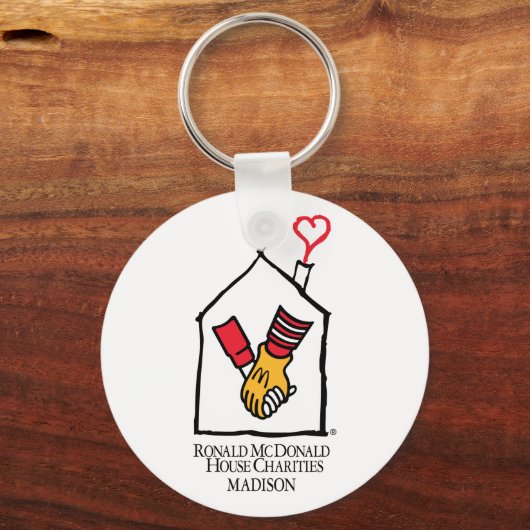 Ronald McDonald Hands Schlüsselanhänger (Vorderseite)
