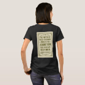 Ronald Reagan Abortion Quote T-Shirt (Schwarz voll)