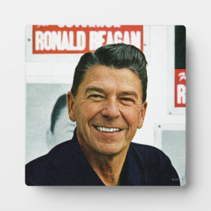 Ronald Reagan Fotoplatte
