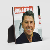 Ronald Reagan Fotoplatte (Vorderseite)