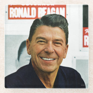 Ronald Reagan Glasuntersetzer