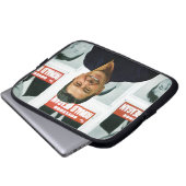 Ronald Reagan Laptopschutzhülle (Vorne Knopf)