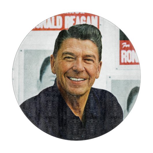 Ronald Reagan Schneidebrett (Vorderseite)