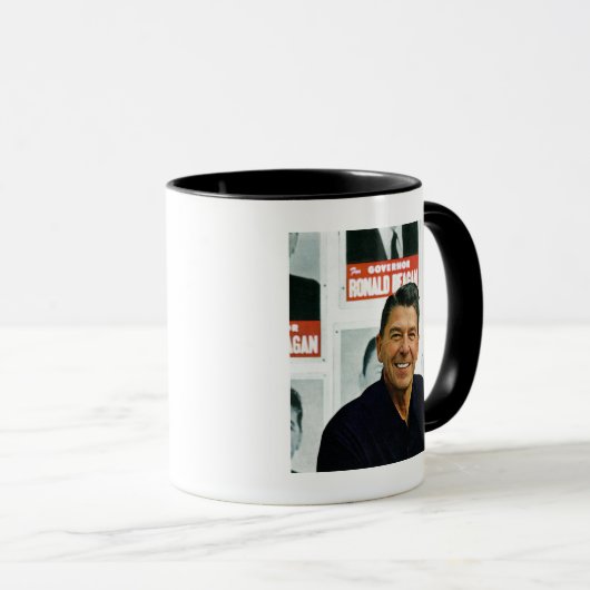 Ronald Reagan Tasse (VorderseiteRechts)