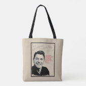 Ronald Reagan-Zitat Tasche (Rückseite)
