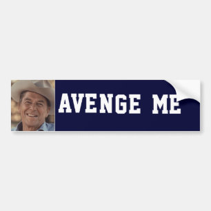 RONALD REGAN AVENGE MICH AUTOAUFKLEBER