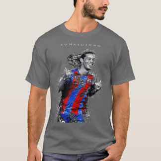 Ronaldinho in abstrakter Kunst T-Shirt