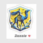 RONALDO AL NASSR FOOTBALL AUFKLEBER (Blatt)