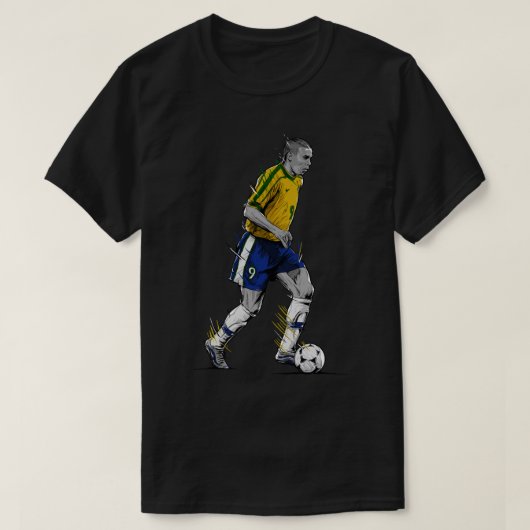 Ronaldo R9 Phänomenon Klassischer T - Shirt Copy (Design vorne)