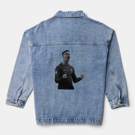Ronaldo T-Shirt Jeansjacke (Rückseite)