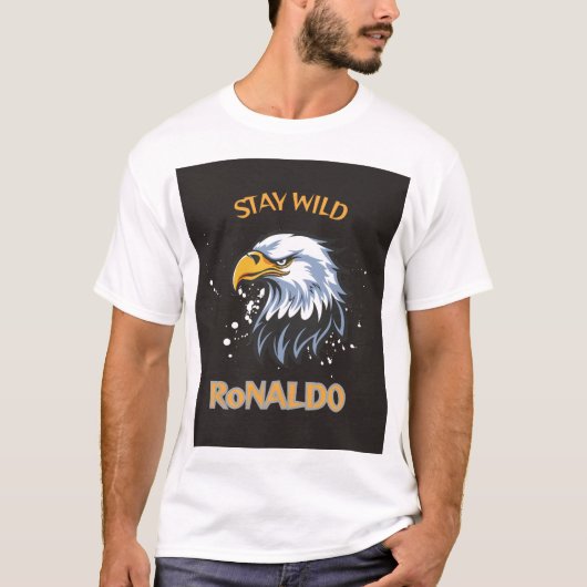 Ronaldo-Trikot T-Shirt (Vorderseite)