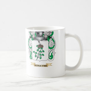 Ronayne Wappen (Familienwappen) Kaffeetasse
