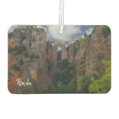 Ronda-Brücke - das wahre Spanien Autolufterfrischer (Rückseite)