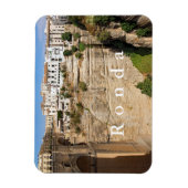 Ronda. Canyon. Brücke. Stadt. Magnet (Vertikal)