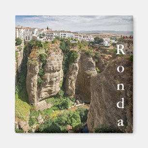 Ronda. Canyon. Stadt. Menschen. Magnet