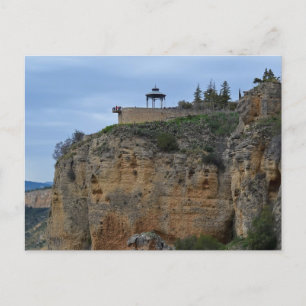 Ronda Cliffs mit Bandstand Postkarte