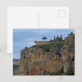 Ronda Cliffs mit Bandstand Postkarte (Vorne/Hinten)