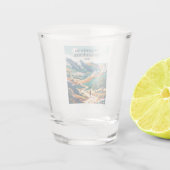 Ronda nach Grazalema Spanien Schnapsglas (Rückseite)