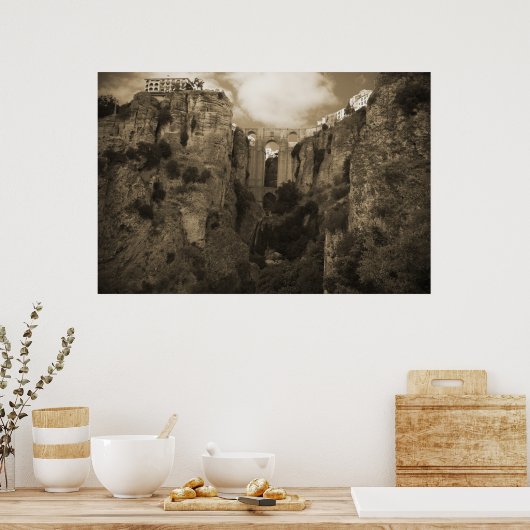 Ronda - Spanien Poster (Küche)