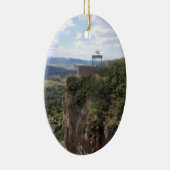 Ronda, Spanien - Weihnachtsbaum-Verzierung Keramikornament (Rechts)