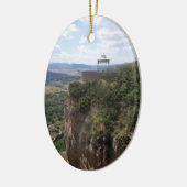 Ronda, Spanien - Weihnachtsverzierung Keramikornament (Links)