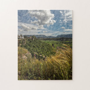 Ronda View, Spanien. Pueblos Blancos Puzzle