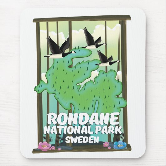 Rondane National Park Schweden Mousepad (Vorne)