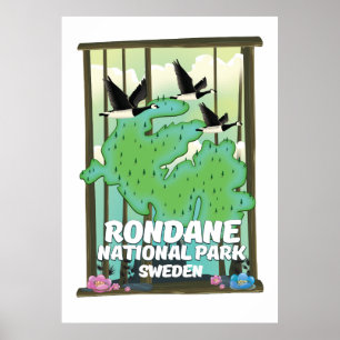 Rondane National Park Schweden Poster