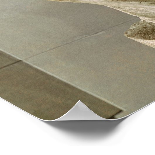 Rondanini Pieta, 1564 Poster (Ecke)