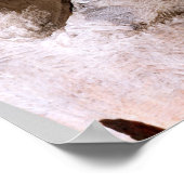 Rondanini Pieta, Detail der Köpfe Christi Poster (Ecke)