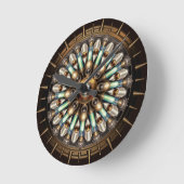 Ronde klok Steampunk Runde Wanduhr (Winkel)