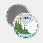 Rondeau Ontario Provincial Park Magnet (Vorderseite/Rückseite)