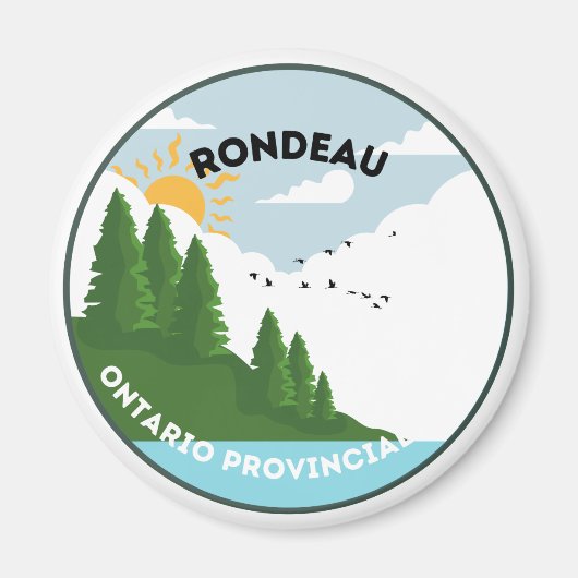 Rondeau Ontario Provincial Park Magnet (Vorne)