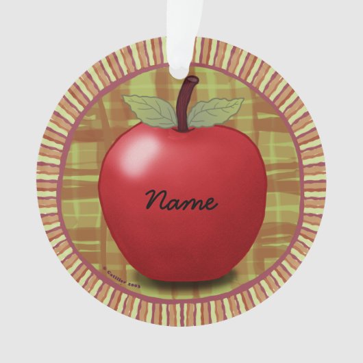 Rondo Apfel Ornament (Vorderseite)