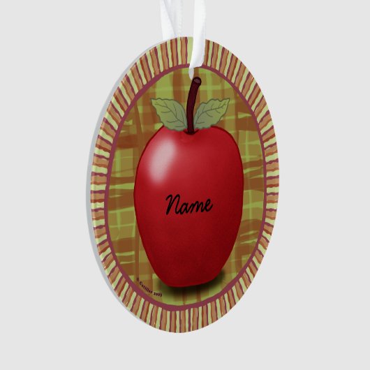 Rondo Apple Ornament (Vorderseite)